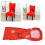 Housse de chaise extensible de Noël 125 g - Flocons de neige 15