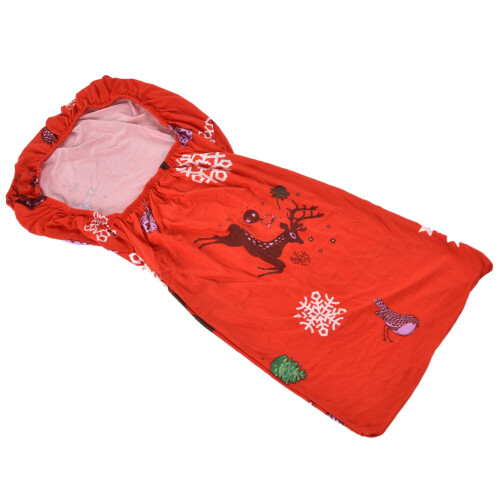 Housse de chaise extensible de Noël 125 g - Flocons de neige 2