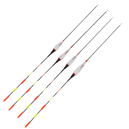 4Pcs Waterproof Nano Night Fishing Float Set, Bite Shadowless 39-41cm