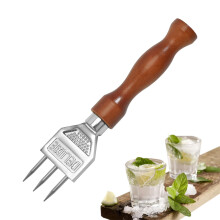 Kitchen Ice Cream Tool - Stainless Steel Ice Cream Peak and Ice Breaker for Frosted Cocktails and Cold Drinks Preparation