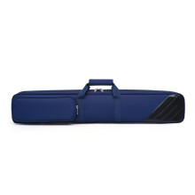 Pool Cue Case Durable Oxford Fabric Storage Bag Lightweight Comfortable Billiard Cue Holder Blue Color