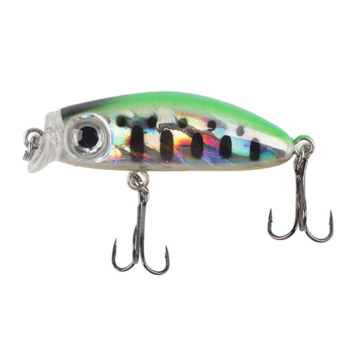 Mini Angelköder Köder Mini Crankbait Angelharter für Bass Forelle Zander Wels 4# 1