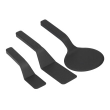 Ensemble de 3 spatules en nylon 8.6oz bord biseauté