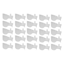 Abreuvoir suspendu pour poulets, 25 ensembles, bol d'abreuvement automatique de 1,2 L pour volailles