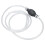 Pompa sifone manuale 80/122 cm (31,5/48 in) nera 16