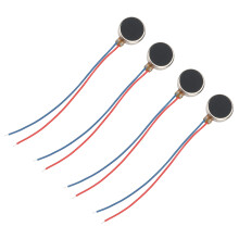 30 Stück Flachvibrationsmotor Ultra dünner Mini-Münzen-Flachvibrationsmotor für Mobiltelefone Tablets 3 V 12000 U/min
