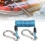 Sgancio rapido per corda da immersione, 304SS+TPU, Blu 13
