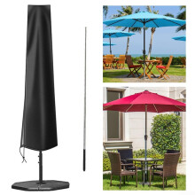 Sunshade Covers Waterproof Oxford Fabric Dust Protection for Patio Umbrellas 21x16x5 cm with Telescopic Pole