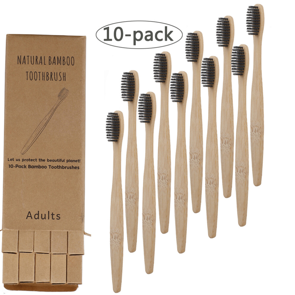 10PCS Toothbrushes Soft Bristle Remove Surface