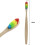 Toothbrush Comfortable Soft Bristle Bamboo Anti 7
