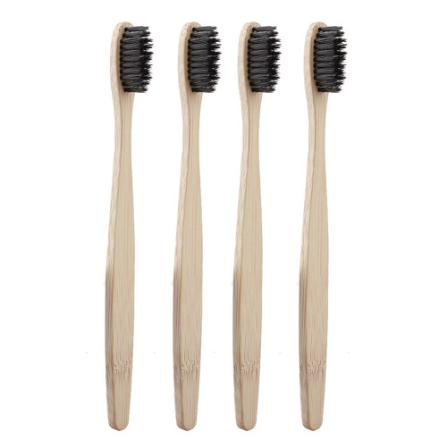 Toothbrush Comfortable Soft Bristle Bamboo Anti 2