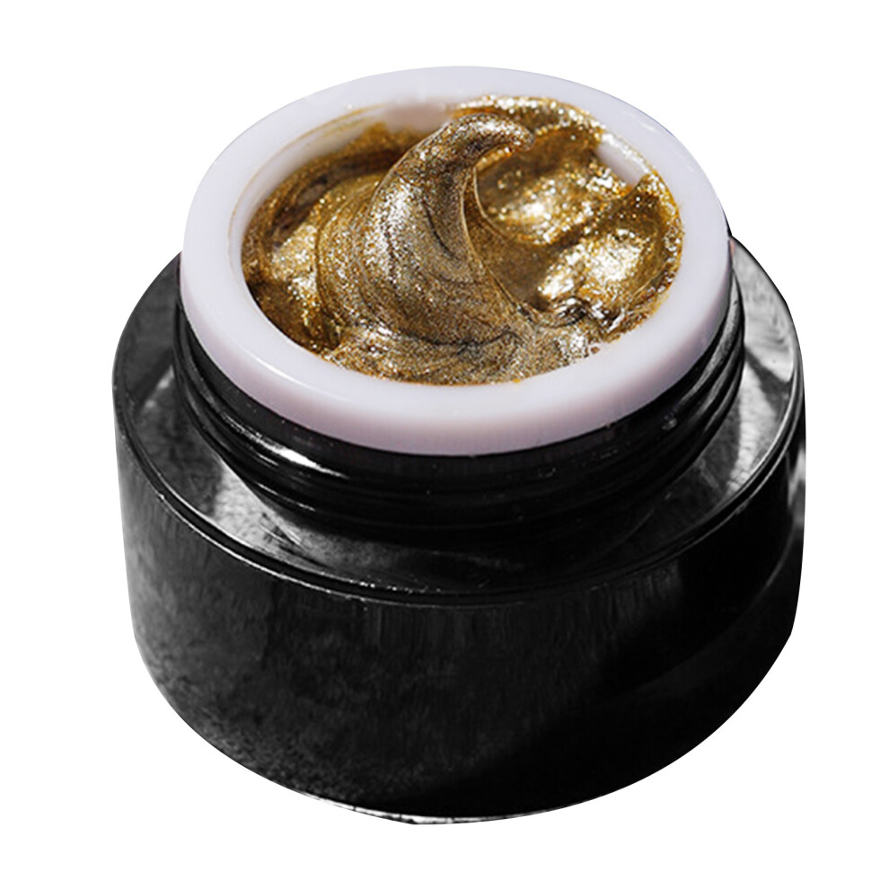 Golden Line Nail Gel Professional Diy Glitter 3D Line