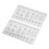 10pcs Nail Flexible Measuring Ruler Ultra Thin 15