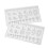 10pcs Nail Flexible Measuring Ruler Ultra Thin 9