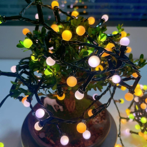 Christmas Cluster Tree Lights 10M 300 LED Waterproof Fairy String with Memory Timer Remote 11 Modes 2