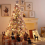 Artificial White Snow Pine Tree Desktop Decoration Ornament Supplies 3