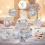 1 Tree Small Mini White Christmas Tree Tabletop DIY Decoration 24 Inch/2FT 5