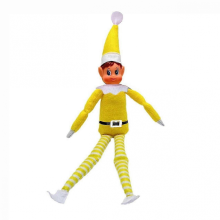 Yellow Elf Girl Doll Christmas Ornament Gift for Boys and Girls Tree Decoration