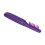 Brosse démêlante violette rotative humide/sec 26,5 cm 14
