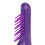 Brosse démêlante violette rotative humide/sec 26,5 cm 9