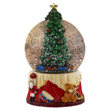 Musical Christmas Snow Globes with Glitter – Festive Holiday Decorations & Gifts