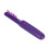 Brosse démêlante violette rotative humide/sec 26,5 cm 13