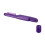 Brosse démêlante violette rotative humide/sec 26,5 cm 4