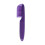 Brosse démêlante violette rotative humide/sec 26,5 cm 11
