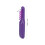 Brosse démêlante violette rotative humide/sec 26,5 cm 7