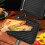 Tostapane per panini nero 36x16,5x4 cm alluminio 9