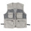 Gilet Militare MultiPocket Mesh XL Grigio Francese 2