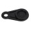 10 pezzi clip per tende in plastica 8447,3 mm nero 3