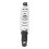 Amortisseur Modèle 305, 330 mm, argent, 5 vitesses 5