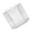 Mini aquarium hexagonal 12x10,5x11 cm transparent 5