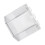 Mini aquarium hexagonal 12x10,5x11 cm transparent 14