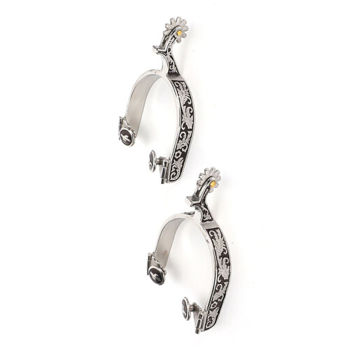 Stainless Steel West Cowboy Exquisite Pattern