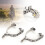 Stainless Steel West Cowboy Exquisite Pattern 14