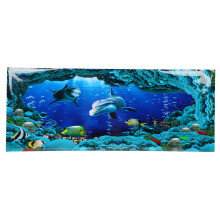 Background Poster Decorative Sea World Paintings