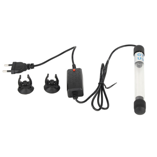 Luce subacquea per acquario Clean Light da 5 W, verde, spina UE 1