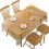 Rectangular PVC Transparent Tablecloth 150x150cm Waterproof Oil-Resistant Soft Kitchen Protector Clear Cover 1