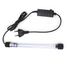 Stérilisateur UV d'aquarium 7W, lampe verte à fiche EU