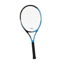 Tennis Racket with Durable High-Strength Nylon Strings, Shock-Resistant, Anti-Slip Grip, Portable for Outdoor Use, Blue
