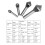 4Pcs High Speed Steel Countersink Drill Bits Set, Chamfering Tool, Multiple Sizes 11