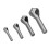 4Pcs High Speed Steel Countersink Drill Bits Set, Chamfering Tool, Multiple Sizes 1