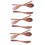 3Set Tableware Wooden Fork Spoon Knife Kit Kitchen 2