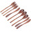 3Set Tableware Wooden Fork Spoon Knife Kit Kitchen 4