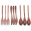3Set Tableware Wooden Fork Spoon Knife Kit Kitchen 3
