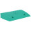 Portable Driveway Curb Ramp 9cm Green 1