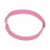 Choker en cuir PU ajustable rose 39,5 cm 13