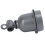 Heat Lamp Socket Infrared Brooding 220-240V Gray Small Ceramic Socket 14
